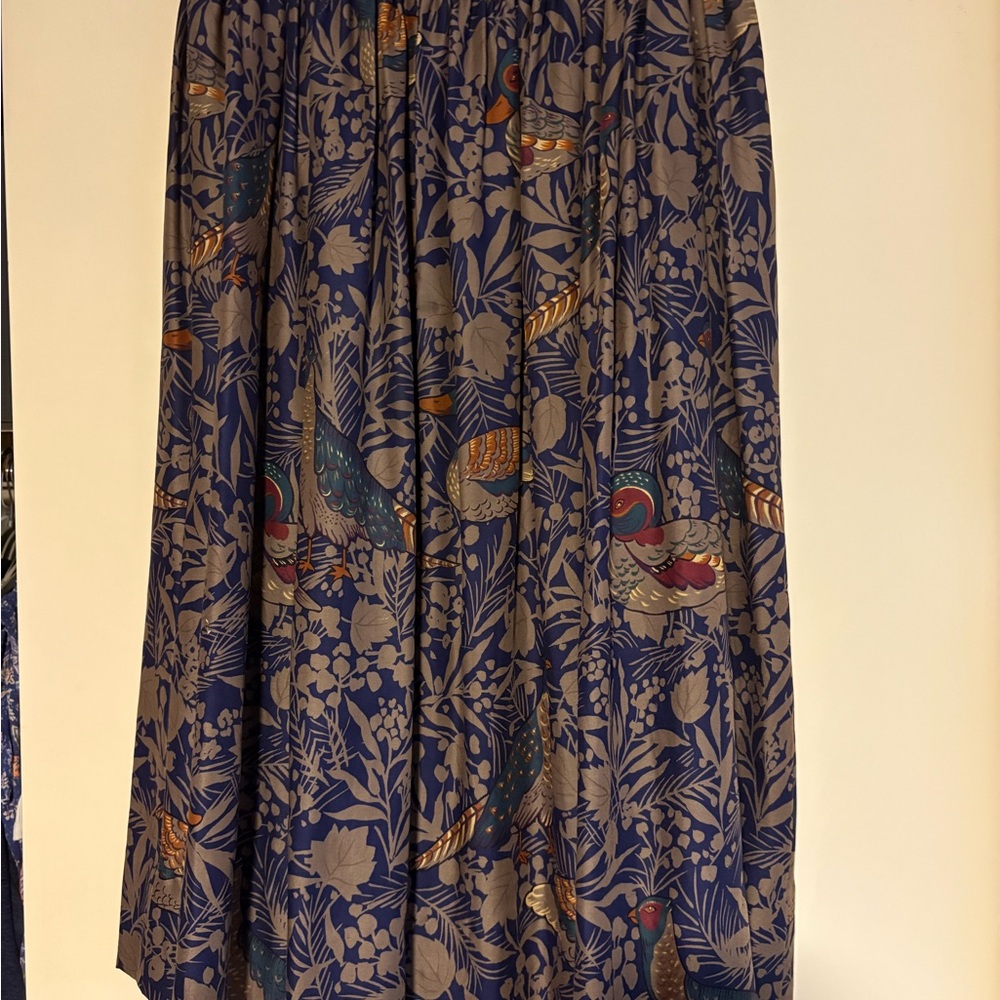 Vintage Duck Charter Club Maxi Skirt Size 16 with pockets
